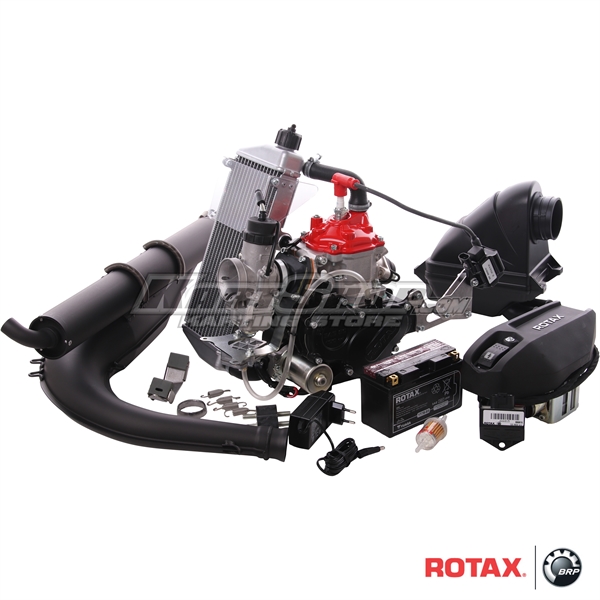 レーシングカート ROTAX MAX エンジンセット 排気バルブ付き 新型 